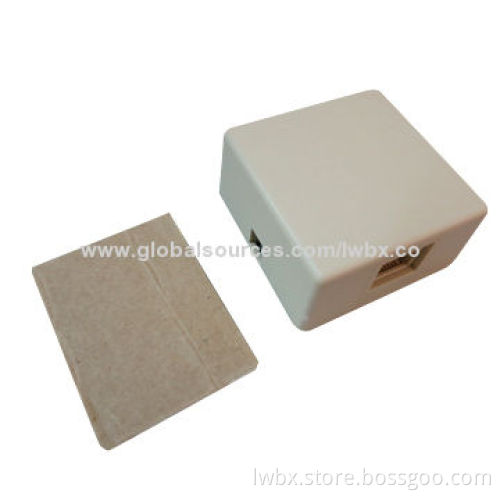 Surface Mount Box, 8 Wire Modular Surface Tack